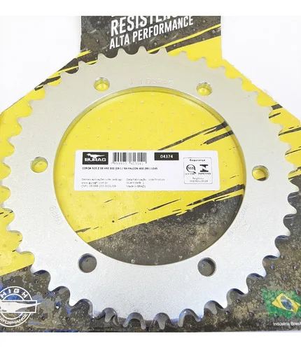 Coroa aço Kawasaki KLX 250 D-Tracker (Passe 520 39D) - Durag